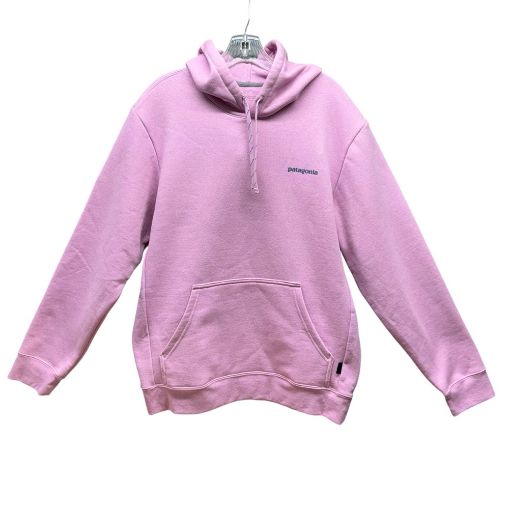 Patagonia Fitz Roy Icon Uprisal Hoody Sz M/L (Runs Small) Milkweed Mauve Pink